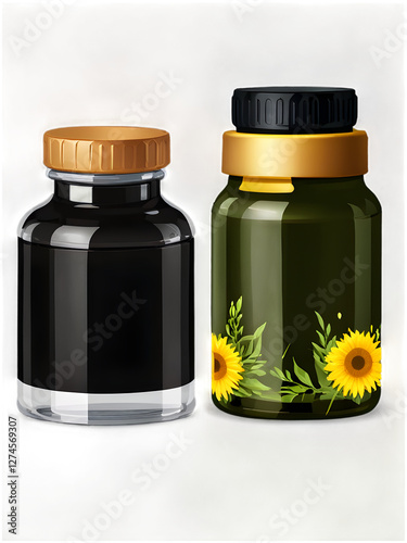 jar with medicine