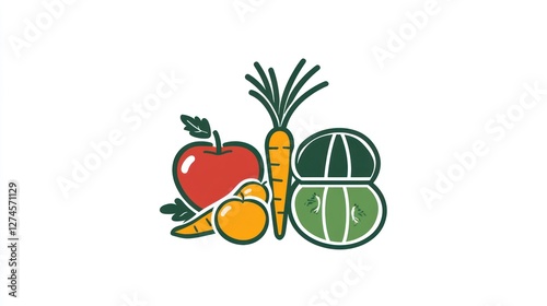 Fresh Fruits and Vegetables Healthy Eating photo