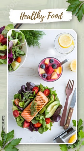 Healthy Food, art for design.