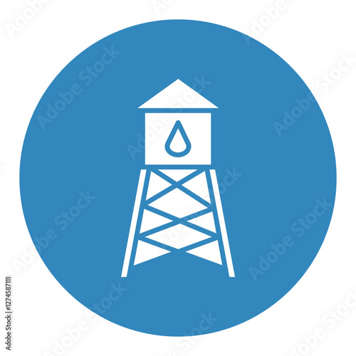 Water Tower Icon