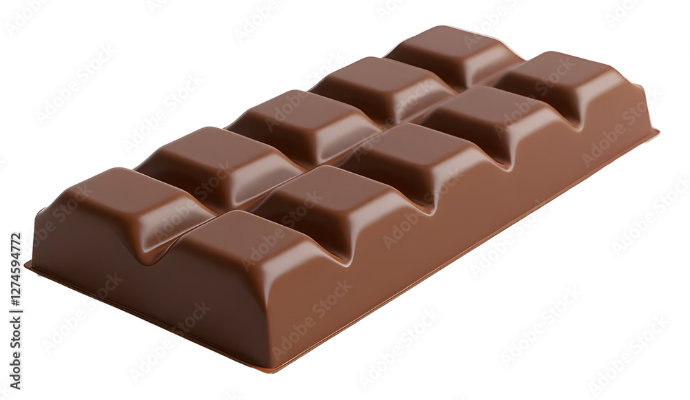 chocolate bar isolated on transparent background chocolate bar isolated on transparent background