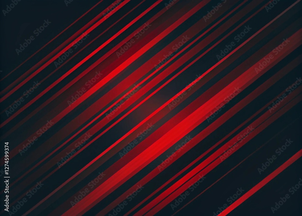 Modern Red line abstract PowerPoint background business corporate and professional concept