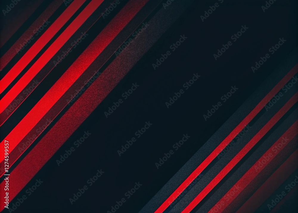 Modern Red line abstract PowerPoint background business corporate and professional concept