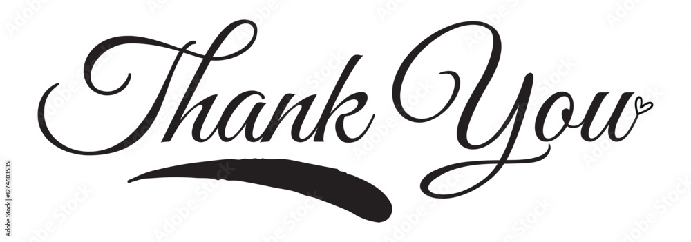Thank you words, hand written custom calligraphy isolated on white. Great for cards, wedding invitations, social media banners, headers, photo overlays. Thank you words, hand written custom calligraphy isolated on white. Great for cards, wedding invitations, social media banners, headers, photo overlays.