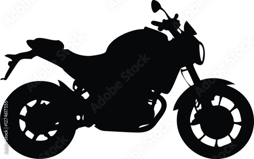 Ducati monster bike vector silhouette illustration (29).eps