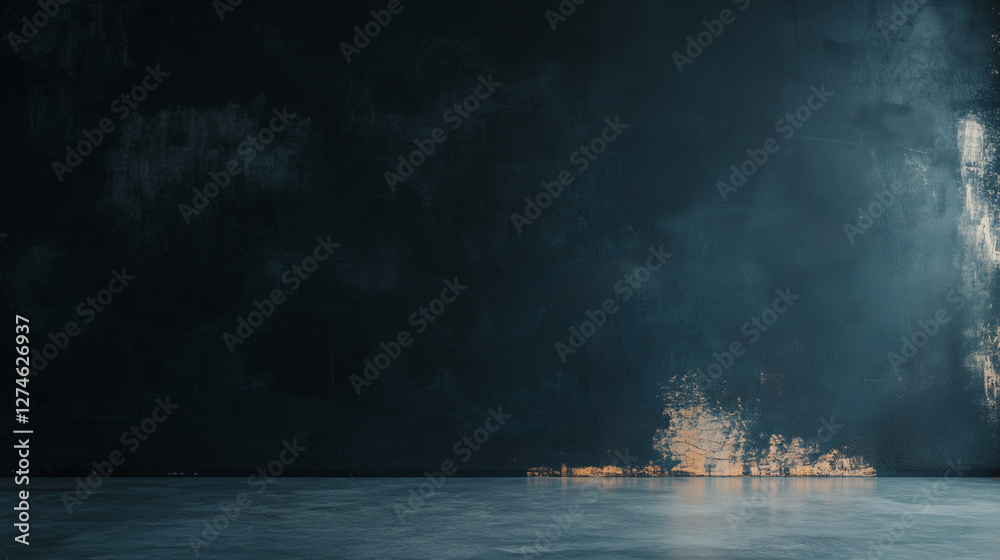 Fototapeta premium Abstract dark wall background