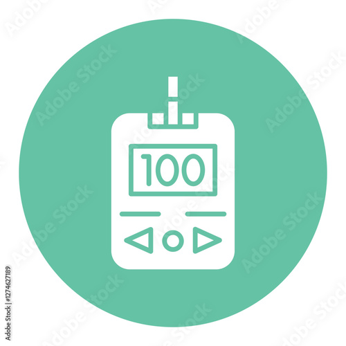 Blood Glucose Monitoring Icon