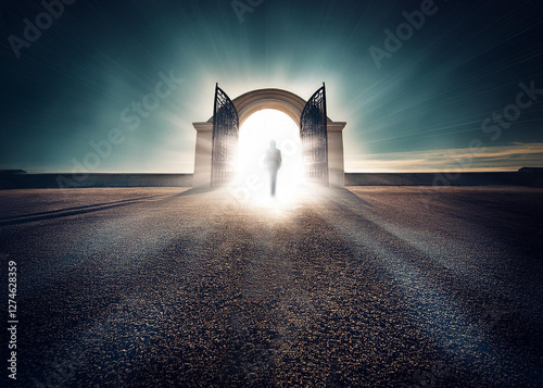 Generated image of heavens gate