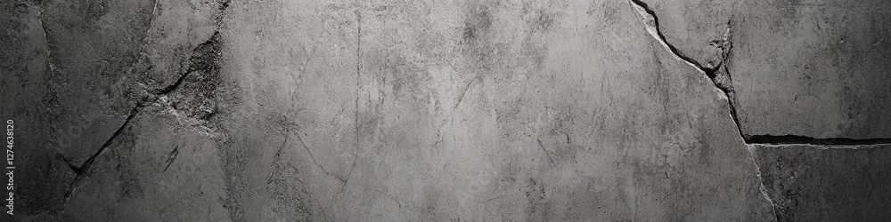 Fototapeta premium Cracked concrete wall texture background