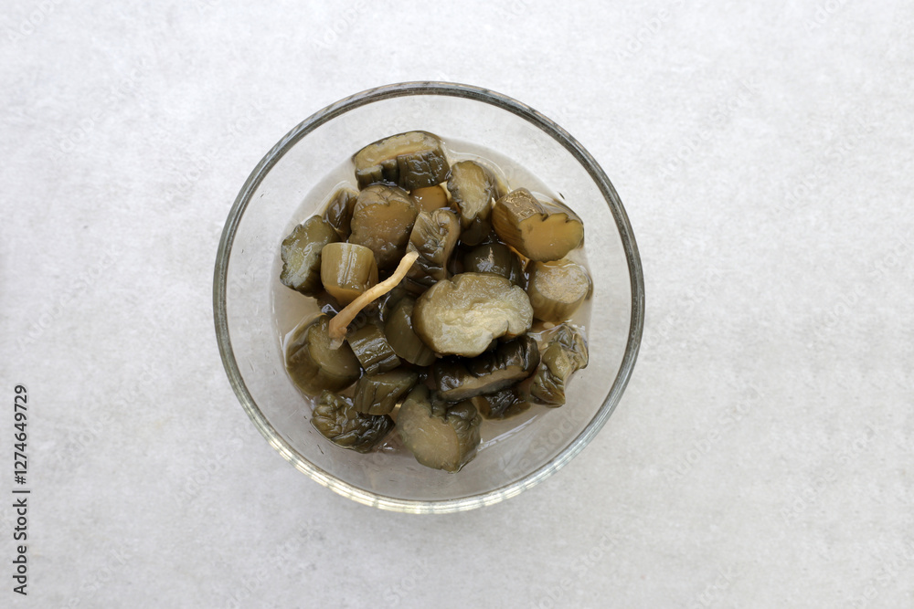 Japanese pickled cucumber, Japanese food Japanese pickled cucumber, Japanese food