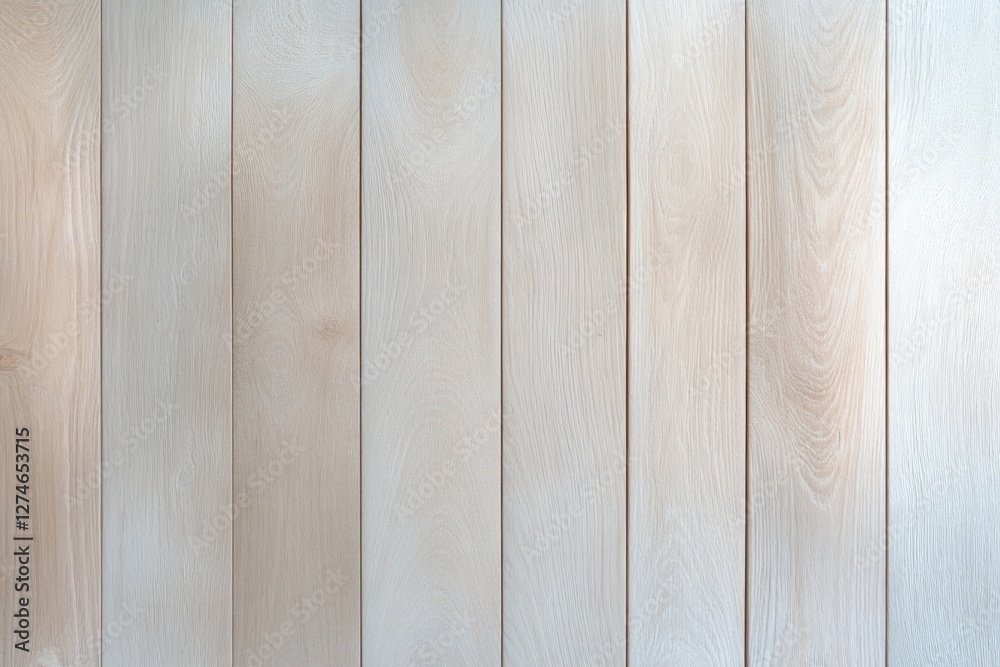 Light wooden planks create serene backdrop with smooth, natural Light wooden planks create serene backdrop with smooth, natural