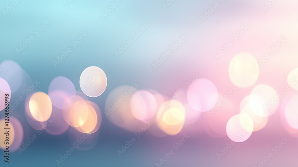Soft pastel colors blend seamlessly, creating dreamy, ethereal a Soft pastel colors blend seamlessly, creating dreamy, ethereal a