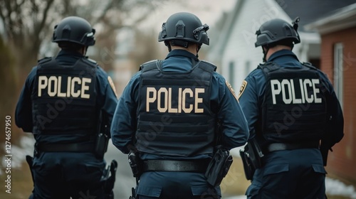U.S. Immigration and Customs Enforcement ICE is conducting raids to detain illegal immigrants, collaborating with local police to enforce immigration laws nationwide in a widespread operation
