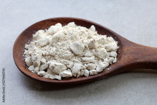 Fotografie White clay filler, Soft-prepared chalk