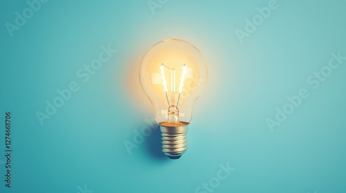 Illuminating ideas business innovation strategies modern office digital content creative environment inspirational focus