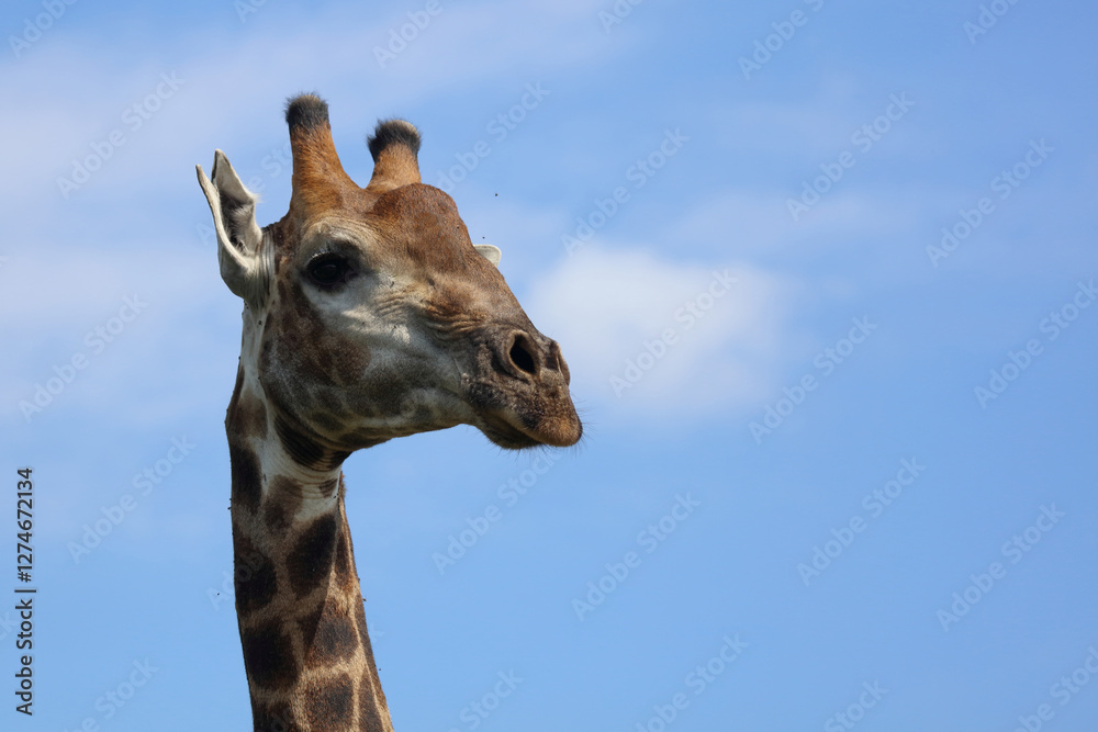 Obraz premium Giraffe / Giraffe / Giraffa camelopardalis