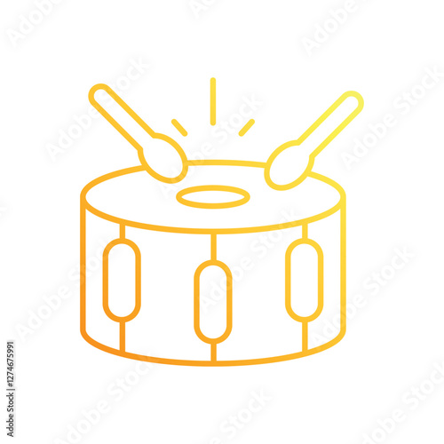 Party Drum vector icon