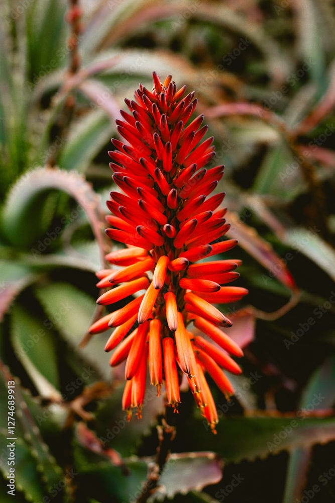 Torch Aloe taken in Los Angeles, California Torch Aloe taken in Los Angeles, California