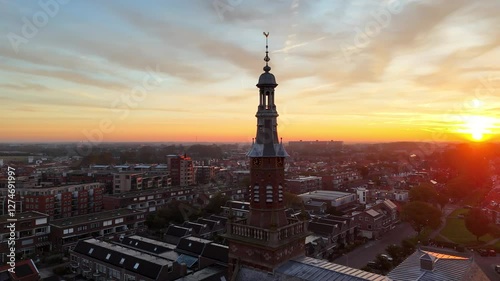 Church at sunset