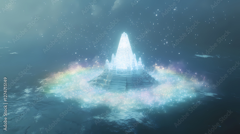 Fototapeta premium blurred light blue waves