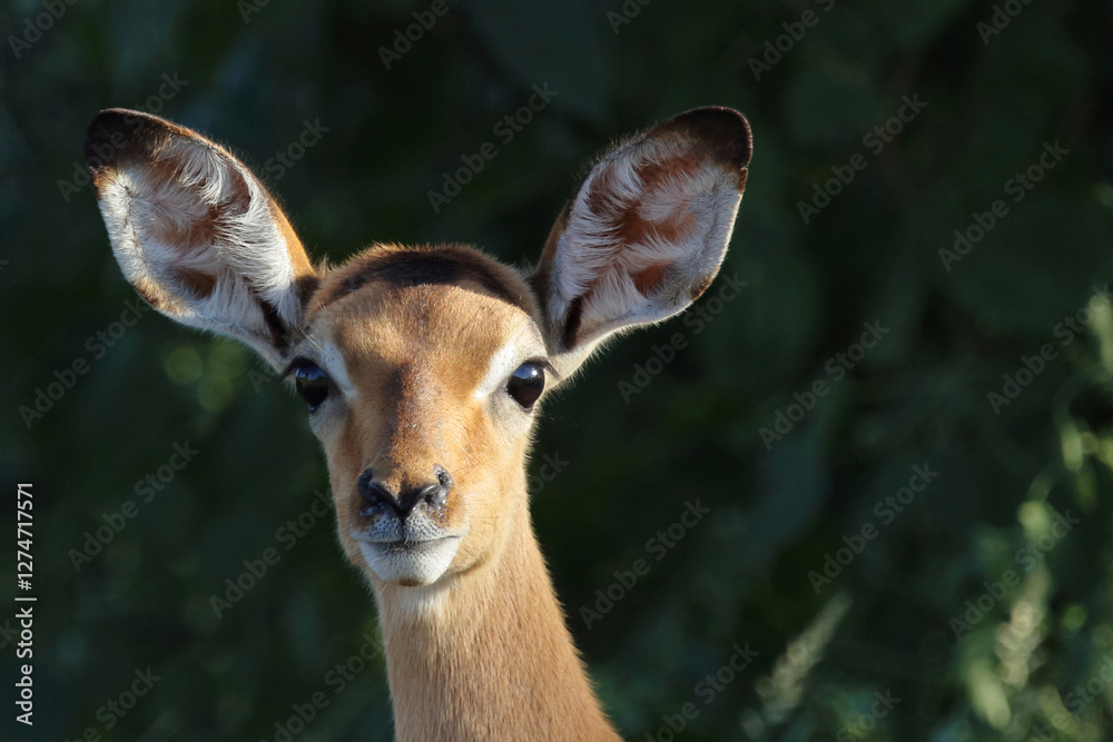 Fototapeta premium Schwarzfersenantilope / Impala / Aepyceros melampus