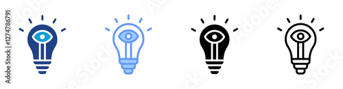 Entrepreneur icon set multiple style collection