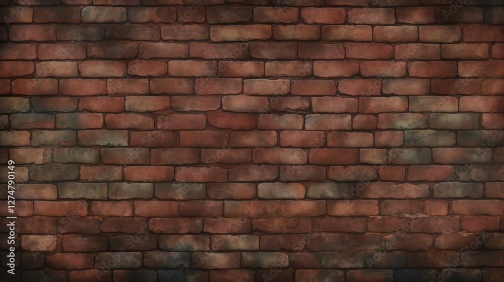 Fototapeta premium A stunning old brick wall texture that brings a sense of history and character to any design project.