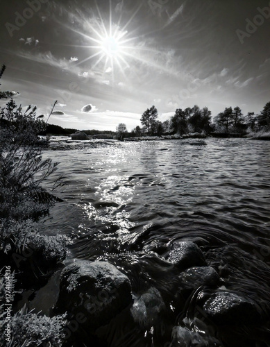 Mono Waters High Contrast