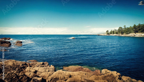 Aged Coast Film Grain Scenes
