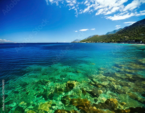 Crystal Clear Vibrant Waters