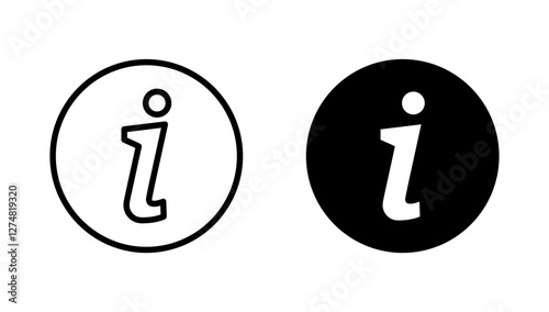 Information sign icon vector. about us sign and symbol. question mark icon