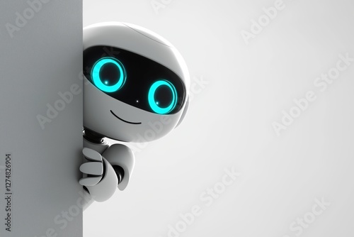Friendly Robot Peek