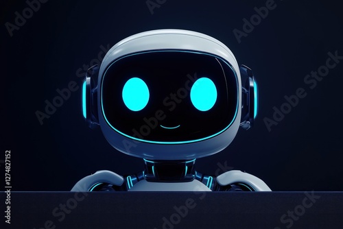 Friendly Robot Portrait