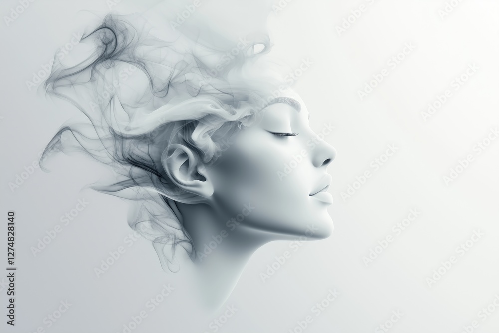 Smokey Serenity Portrait Smokey Serenity Portrait
