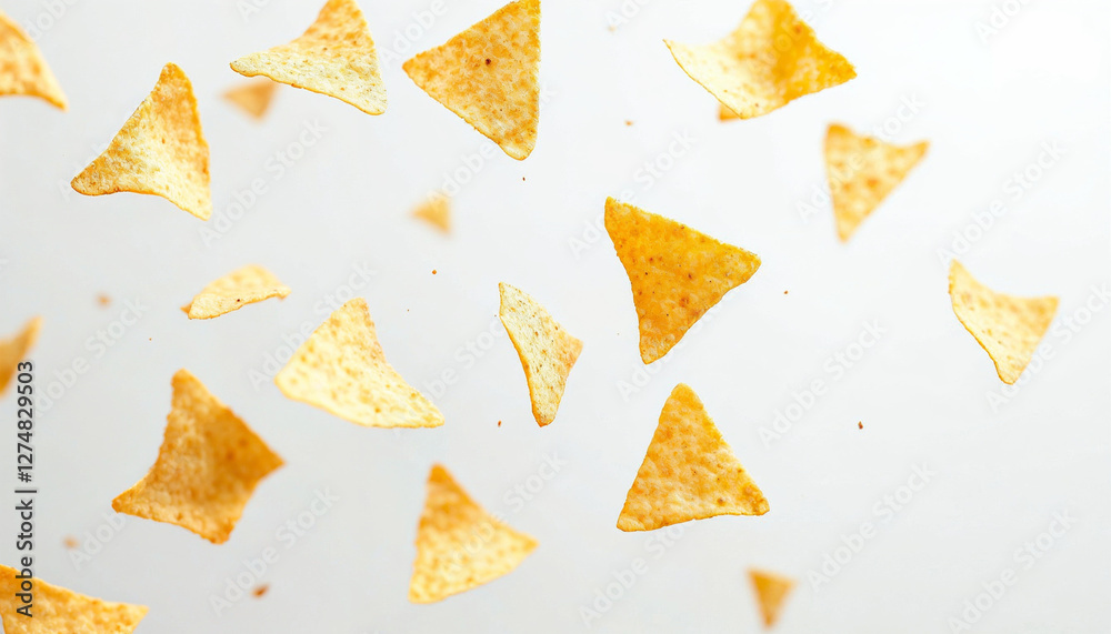 triangular shaped tortilla chips food triangular shaped tortilla chips food