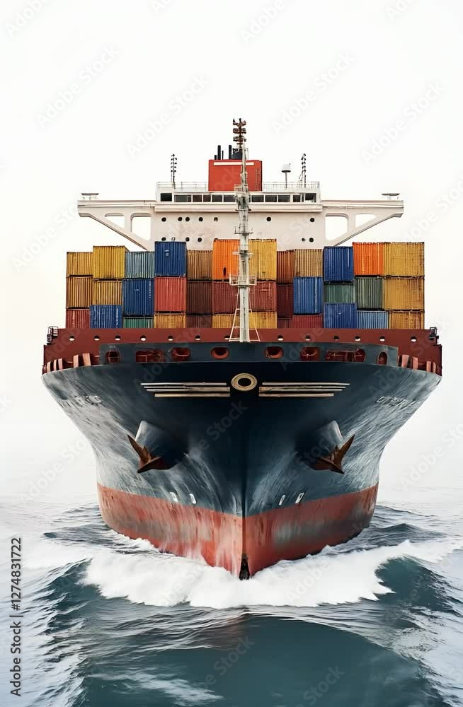 container cargo freight ship