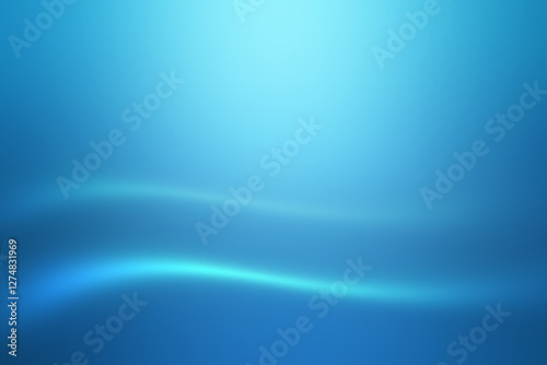 blue gradient abstract studio background with soft sparkle spot light design for product display 	