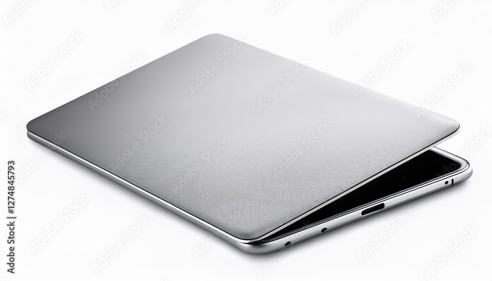 Realistic Mockup of Apples Silver iPad Air Floating in a Minimalist Space, Showcasing its Sleek Design and Hightech Aesthetic, Perfect for Modern Digital Art or Home Decor. Realistic Mockup of Apples Silver iPad Air Floating in a Minimalist Space, Showcasing its Sleek Design and Hightech Aesthetic, Perfect for Modern Digital Art or Home Decor.