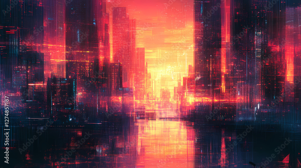 Fototapeta premium conceptual quantum parallel worlds