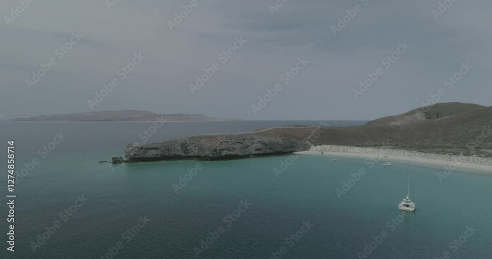 Aerial Views of Balandra Beach, Baja California Sur: A Hidden Gem of the Sea of Cortez Aerial Views of Balandra Beach, Baja California Sur: A Hidden Gem of the Sea of Cortez