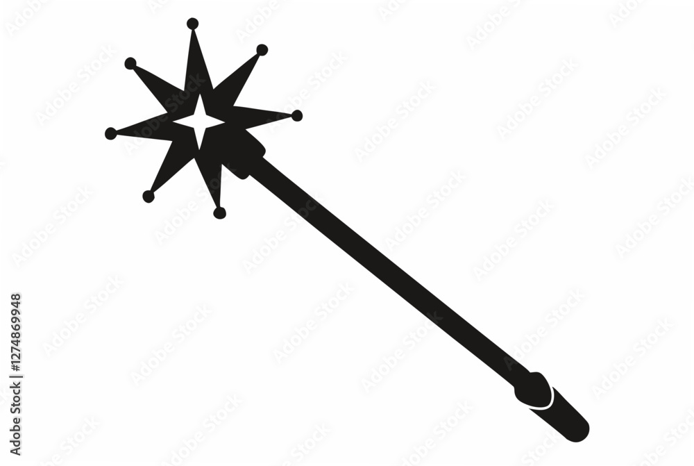 magic wand silhouette magic wand silhouette