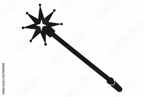 magic wand  silhouette