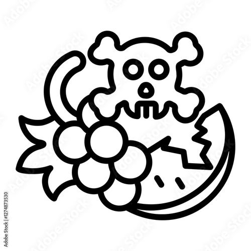 poisoned Line Icon