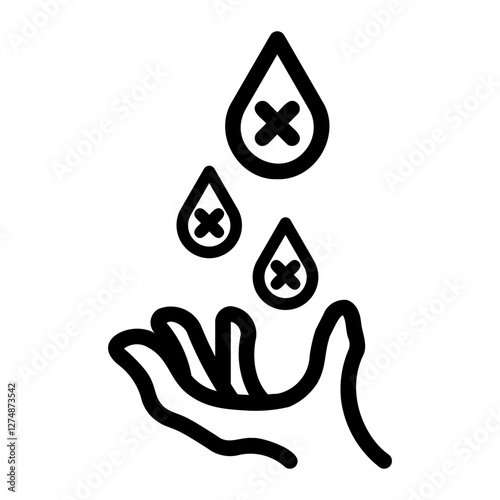 poisonous Line Icon
