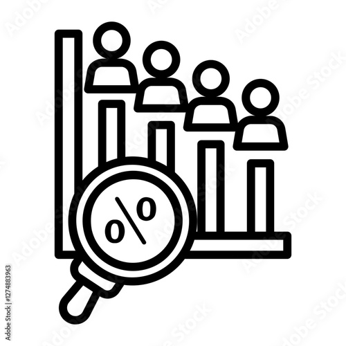 counting Line Icon