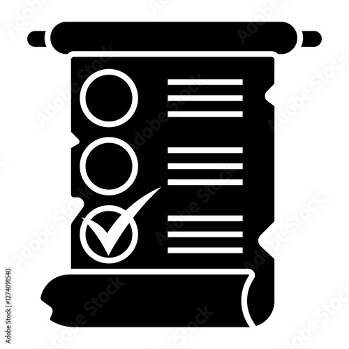 ballot Solid icon