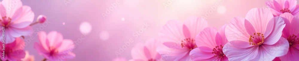 Soft petal background with delicate light pink and purple hues, pastel colors, floral arrangement Soft petal background with delicate light pink and purple hues, pastel colors, floral arrangement