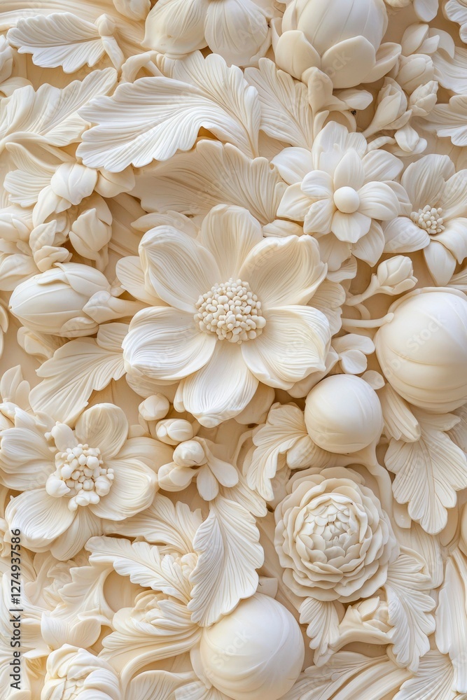 Floral arrangement displaying a beautiful and romantic blossom design Floral arrangement displaying a beautiful and romantic blossom design