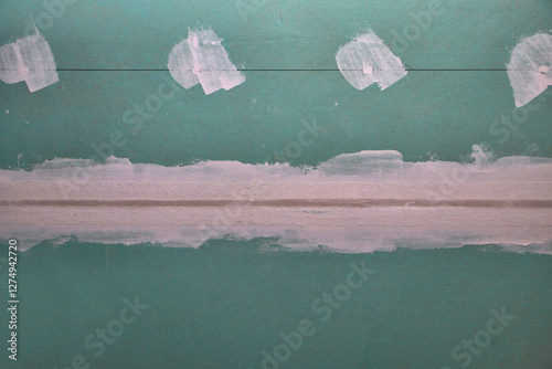 Gipskarton gespachtelt