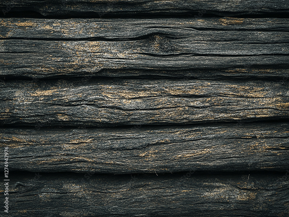 Textured dark wood surface with natural grain patterns, suitable for backgrounds and design projects Textured dark wood surface with natural grain patterns, suitable for backgrounds and design projects